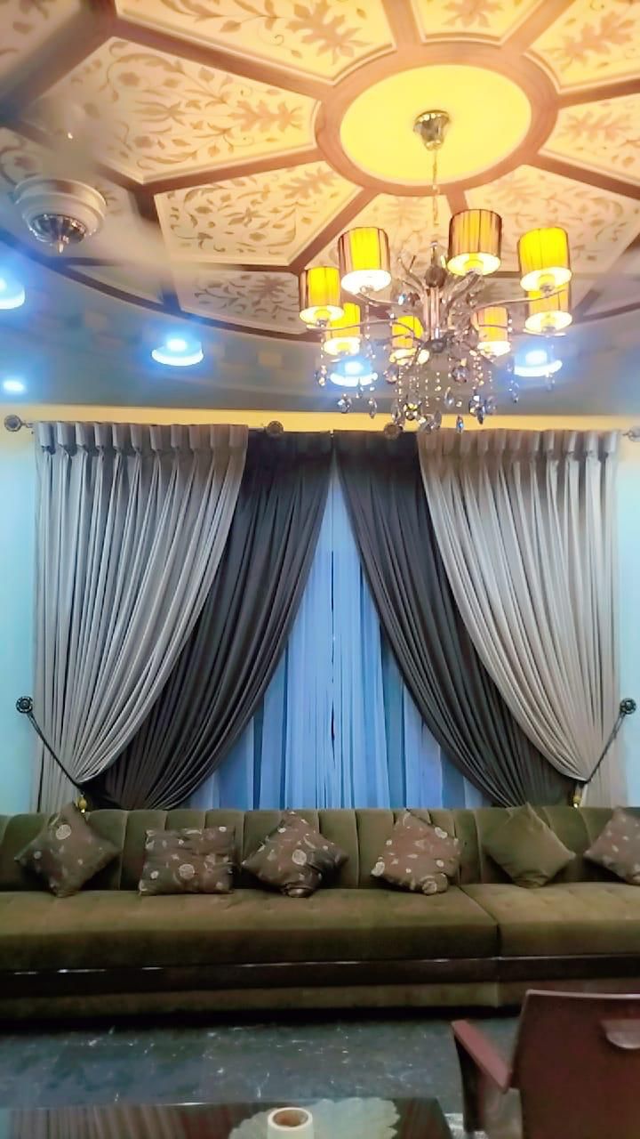 Luxurious Living Room Curtains – Premium Elegant Window Drapes